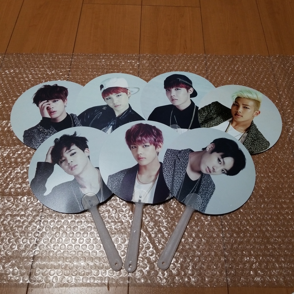 BTS うちわセット wake up