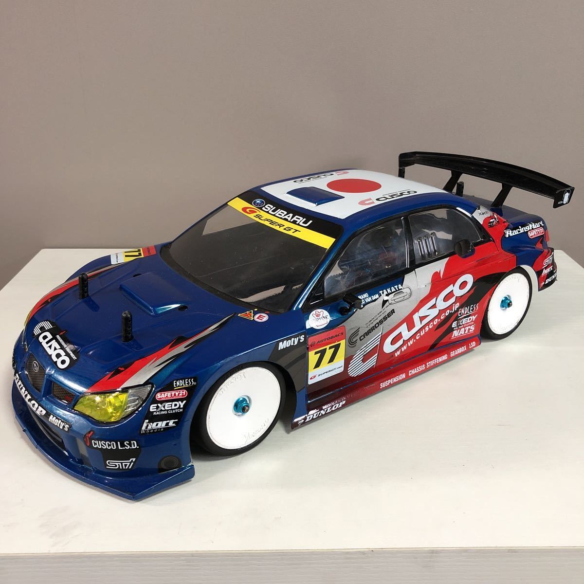 タミヤ クスコ DUNLOP スバル インプレッサ ボディ