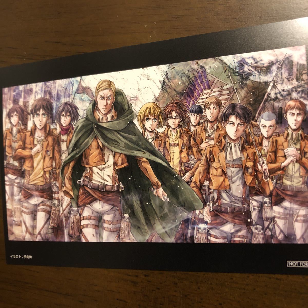新品】進撃の巨人 WIT STUDIO アニメイト 池袋 特典 ポストカード