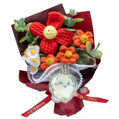 ちいかわ 【うさぎ】花束 ニットブーケ ニットフラワー 花束ギフト