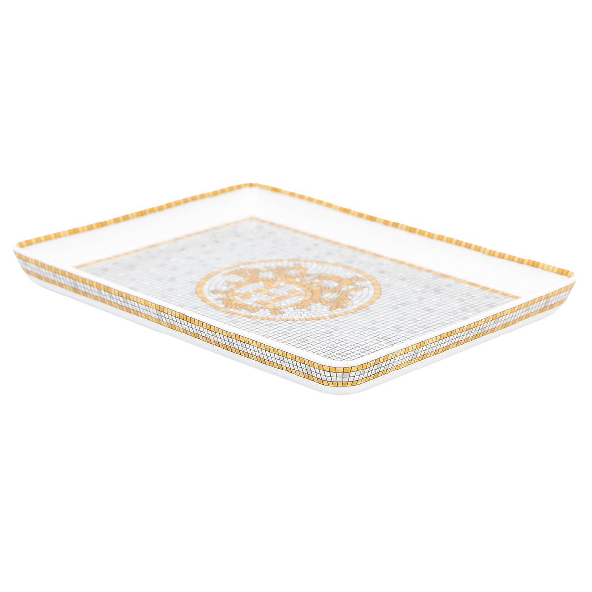 ランク N 新品 HERMÈS エルメス トレー モザイク 24 ゴールド PM