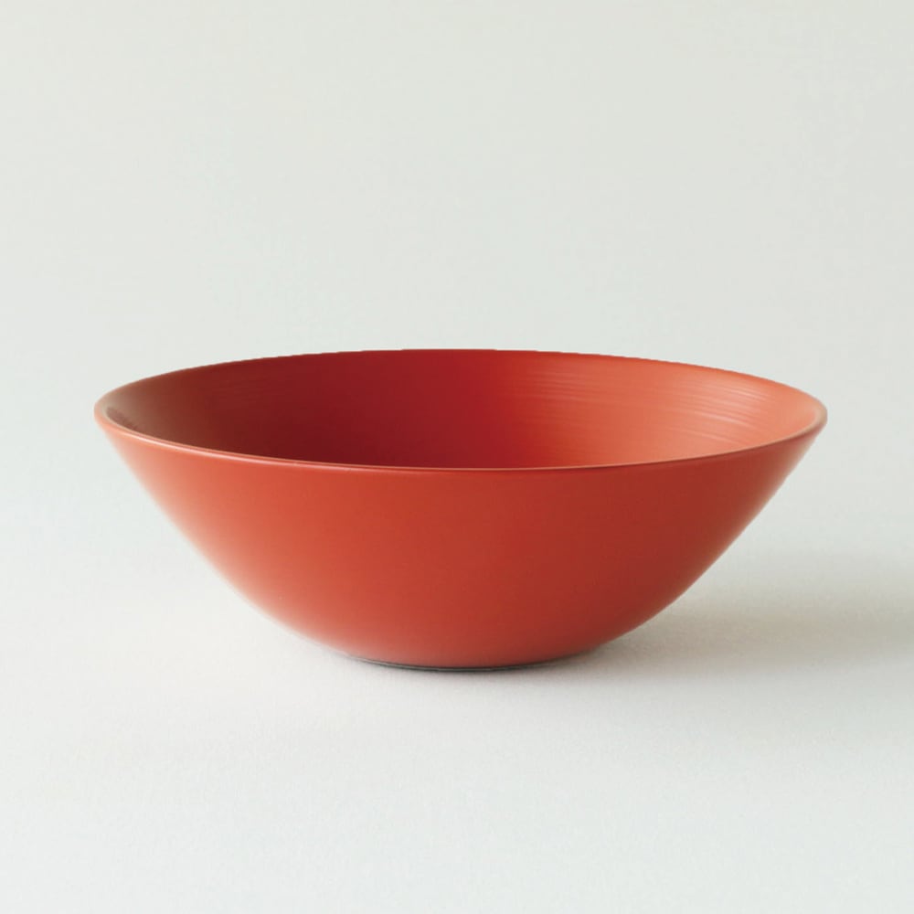 越前漆器 RIN&CO.（漆琳堂）食洗機で洗える平椀 刷毛目塗り 通販