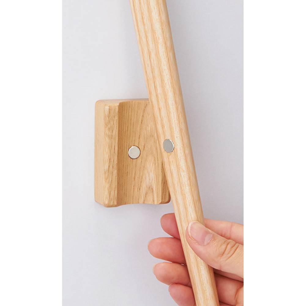 天然木削りだし靴べら ショート48cm（スタンド/マグネット） 通販