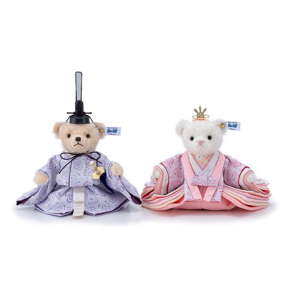 シュタイフ〉 テディベア ひな人形 「ハート」 通販 - ディノス