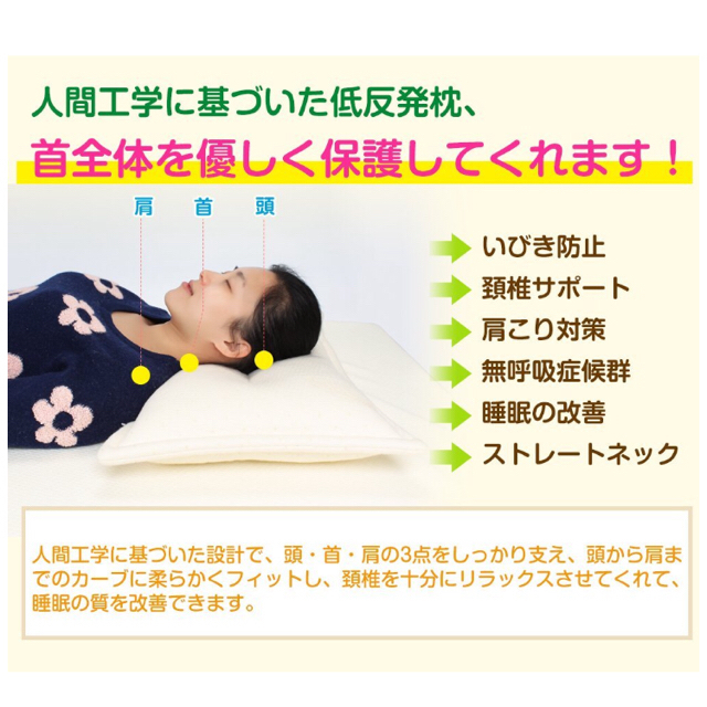 Mkicesky 至福の枕 安眠 低反発マップ枕の通販 by bobo｜ラクマ