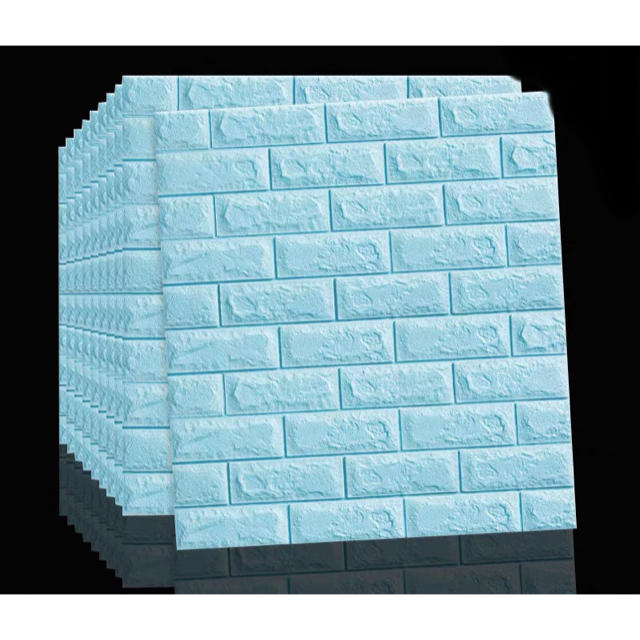 20枚 70cm×70cm 背景壁 3D立体レンガ模様壁紙 防水 汚い防止4 【公式通販】