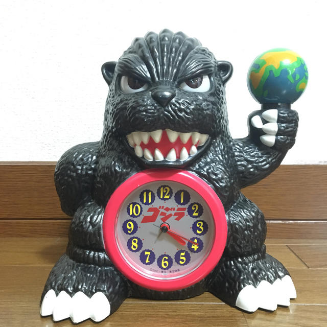 ゴジラ目覚まし時計の通販 by miyakon's shop｜ラクマ