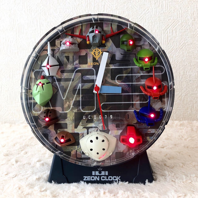 ZEON CLOCK ジオンクロック ガンダム 時計の通販 by M shop｜ラクマ