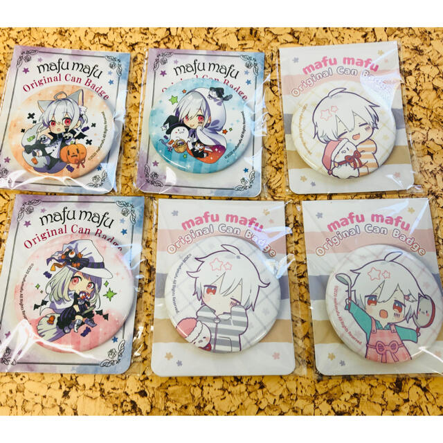 まふまふ ファミマ 缶バッジ 第1弾 第2弾 6種類セットの通販 by まりん