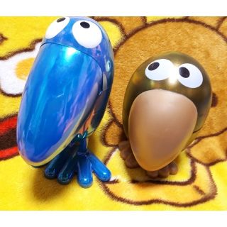 森永製菓 - キョロちゃん 黄金のキョロ缶 メタリックブルーキョロ