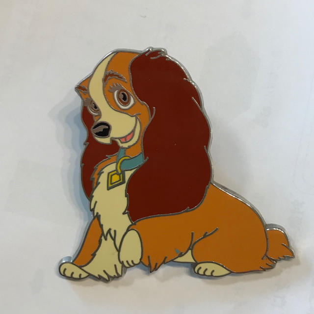 海外 ディズニー WDW ピンバッジ わんわん物語 レディ トランプ ピンバッチ