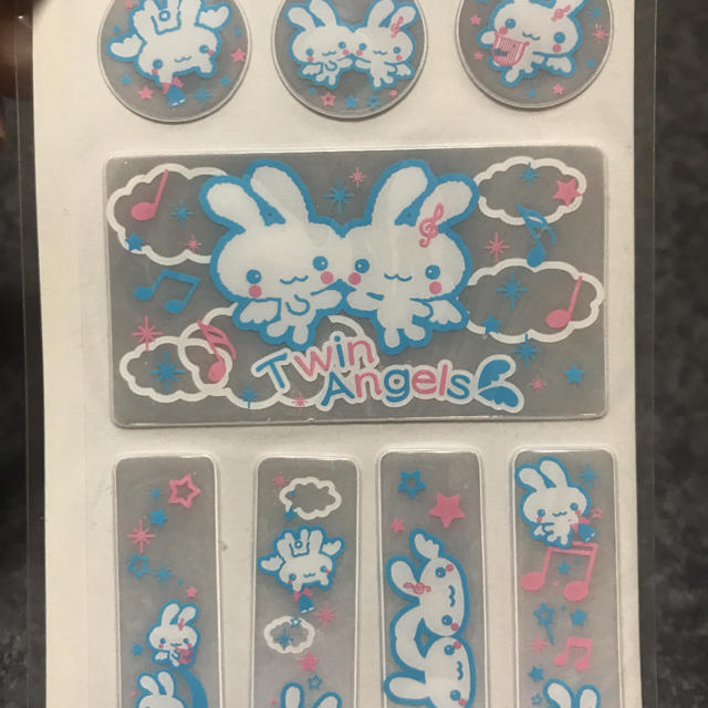 Twin Angels 反射シールの通販 by 平成レトロ雑貨村｜ラクマ