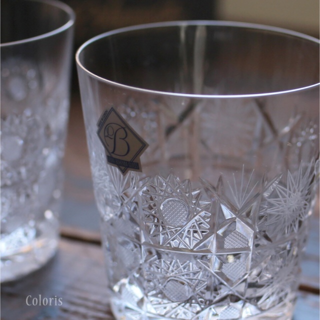 BOHEMIA Cristal - ラスカ ボヘミア グラス☆Laska Bohemia glass