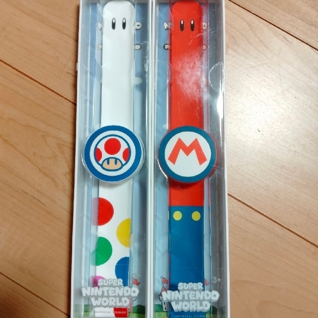 USJ - USJパワーアップバンド マリオバンド 2本 マリオ、キノピオの