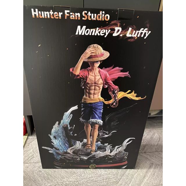 ワンピース ルフィ フィギュア 塗装済み完成品 ガレージキット 1/6