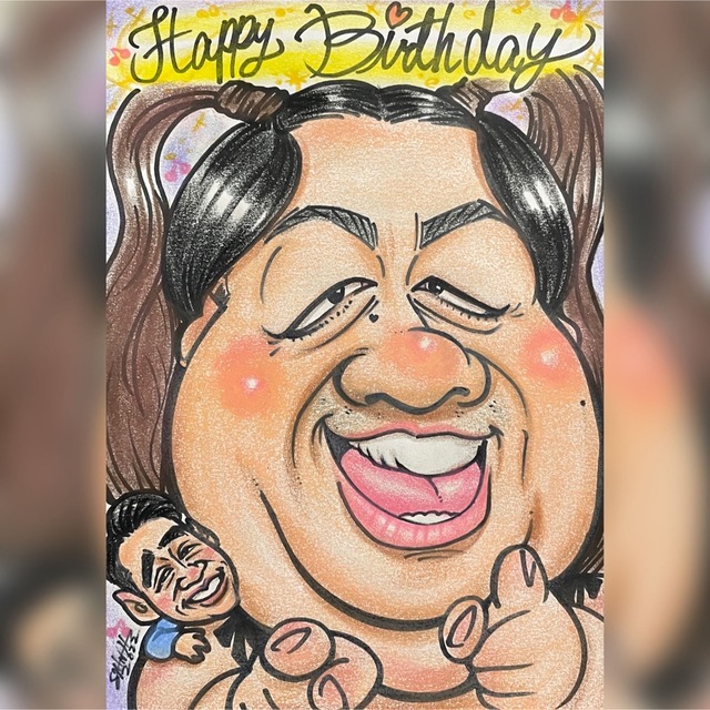 似顔絵オーダー❣️おもしろ可愛くお描きします😊の通販 by