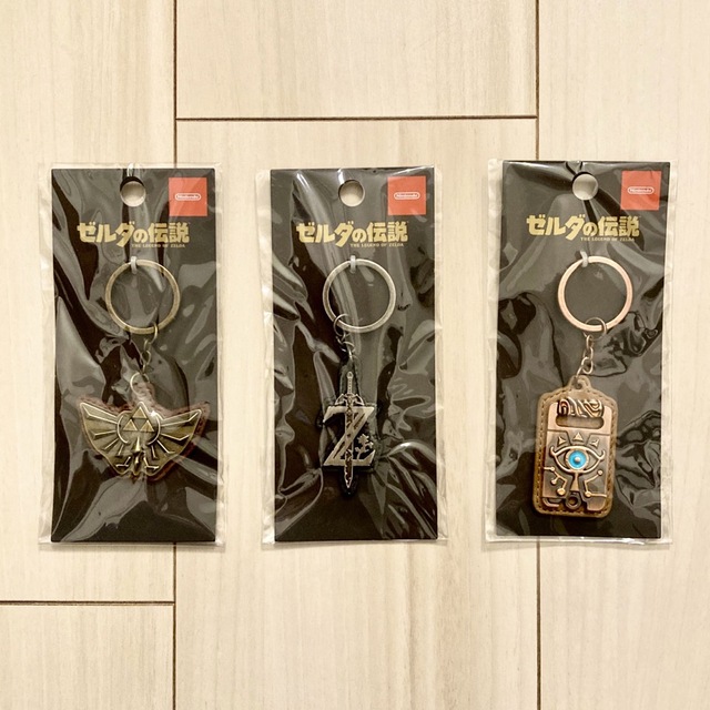 任天堂 - 【ゼルダの伝説】キーホルダー3種セット（ニンテンドーストア