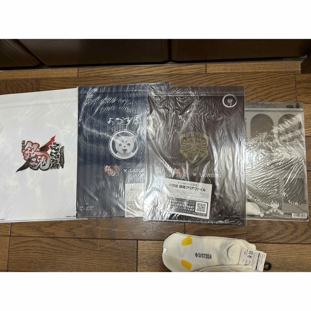 銀魂 エリザベス 靴下 ポストカード クリアファイル 下敷きの通販 by