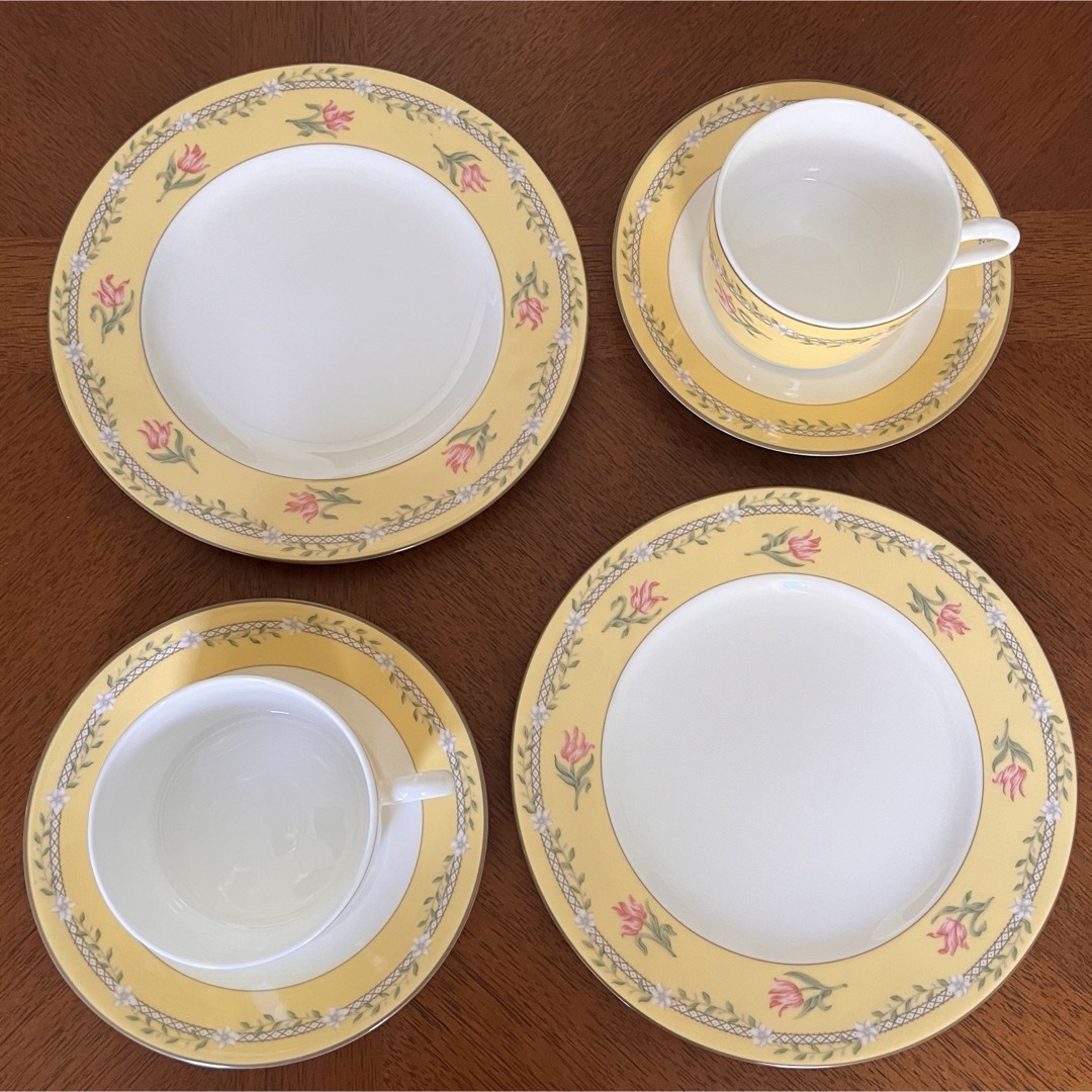 Tiffany & Co. - 【美品】ティファニー☆ピンクチューリップ☆トリオ