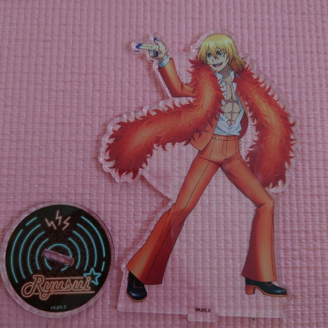 Dr.STONE】くじメイト 七海龍水 ディスコ衣装 水沢石鹸アクリル