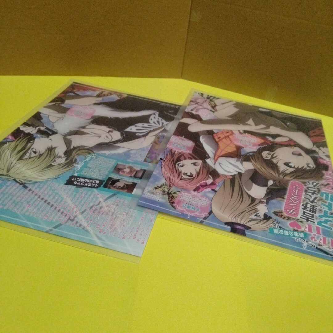 No.03 絶園のテンペスト 切り抜き (透明クリアファイルに入れて保管中