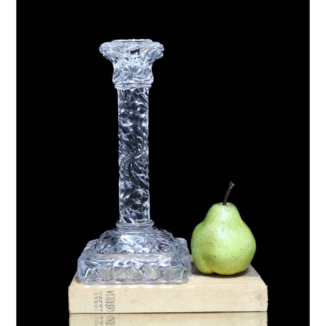 オールド・バカラ 大型稀少1900年頃 26cm1.3kg キャンドルスタンド