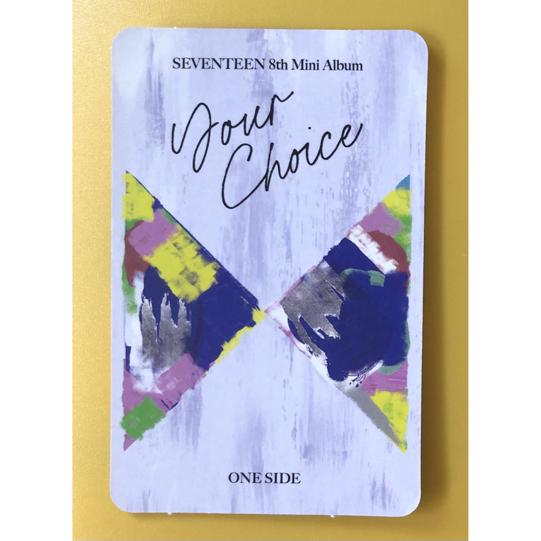 SEVENTEEN - 【公式】ウジ トレカ your choice seventeen セブチの通販