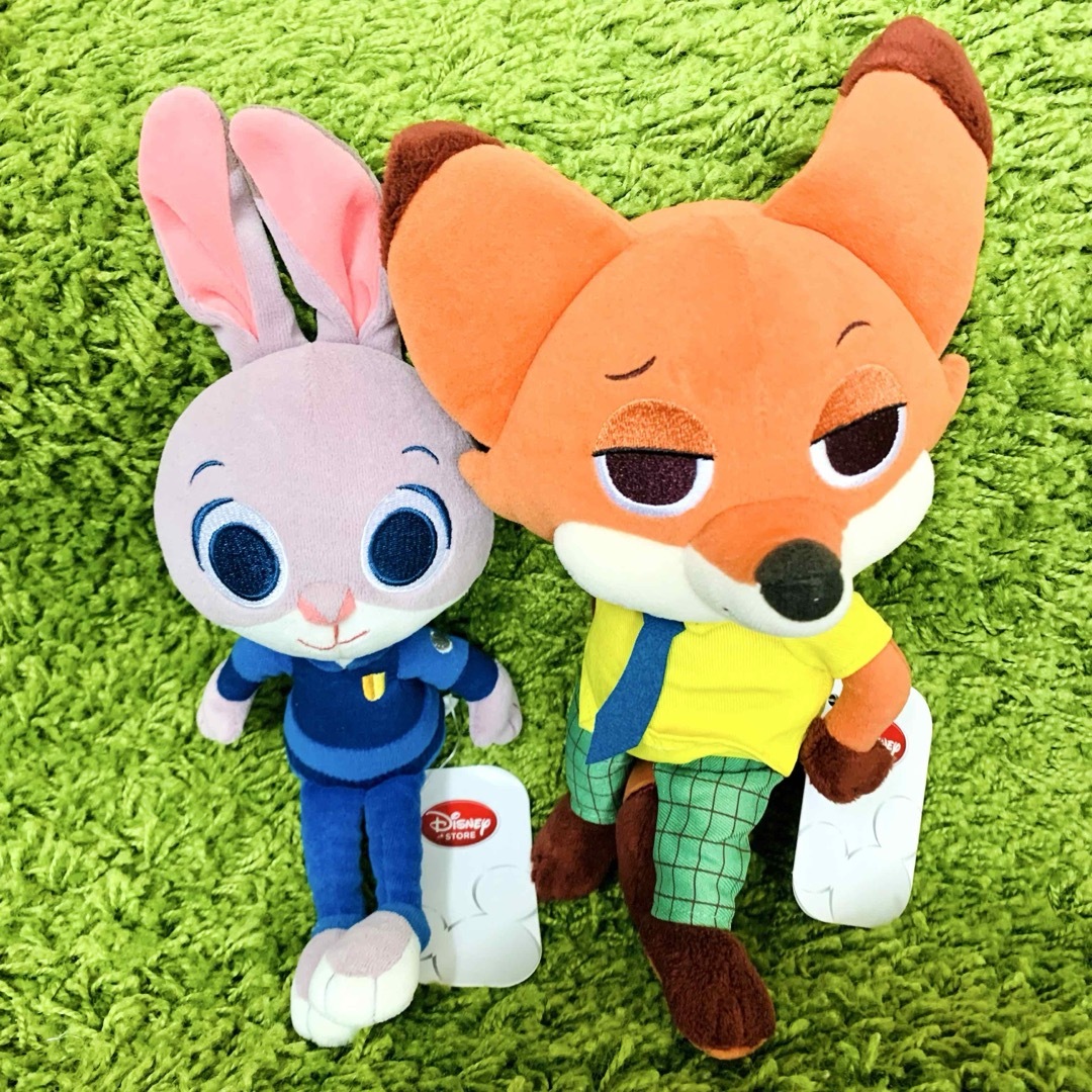 Disney - 希少 ディズニーストア ズートピア ジュディ＆ニック