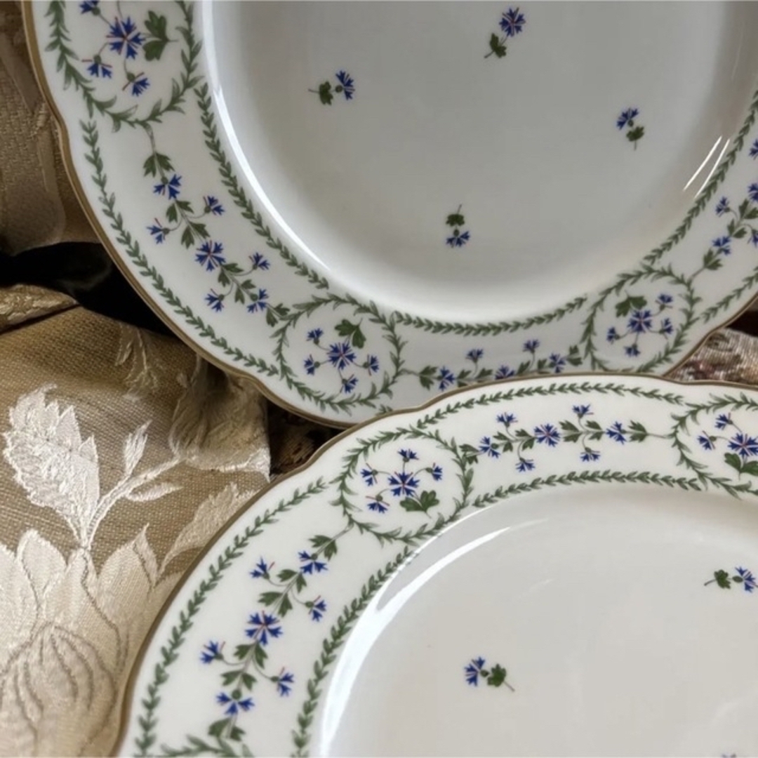 新品フランス製 Bernardaud マリーアントワネットが愛した花 ディナー