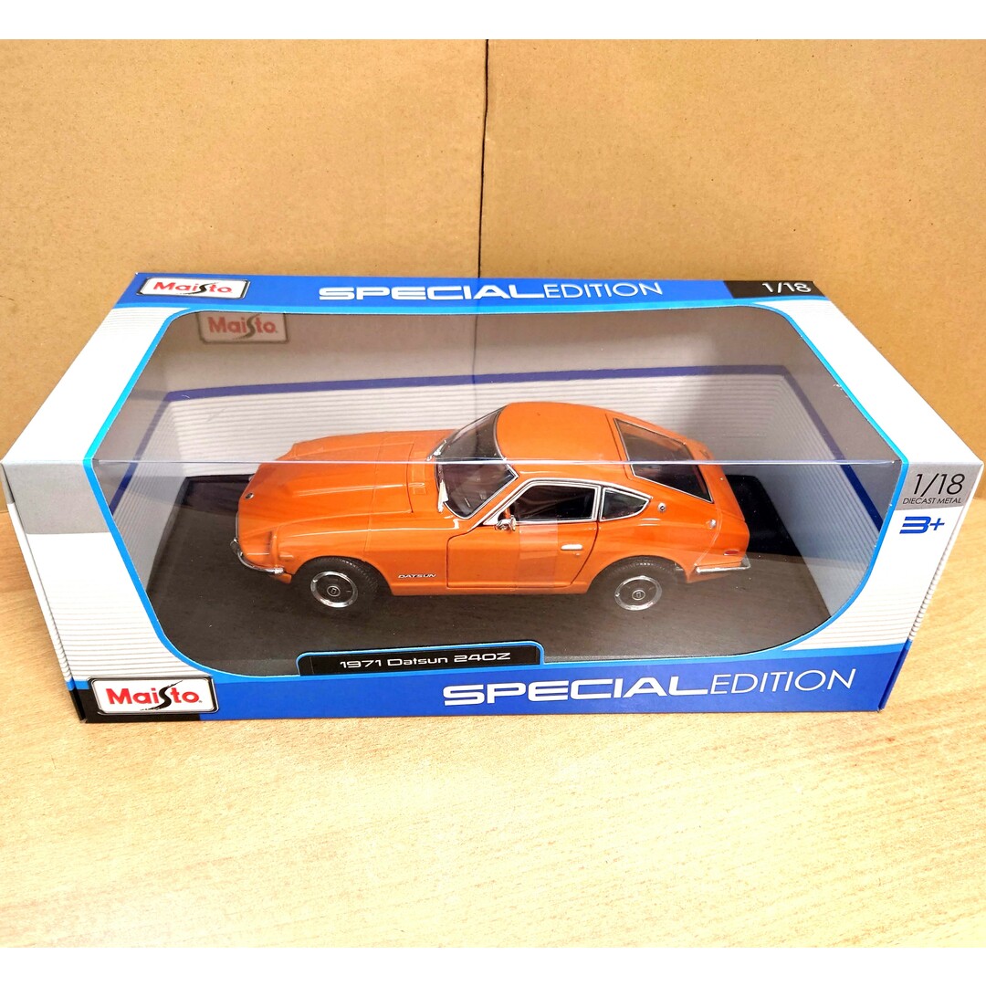 1/18 日産（ダットサン）フェアレディ240Z オレンジ 1971 マイスト製の