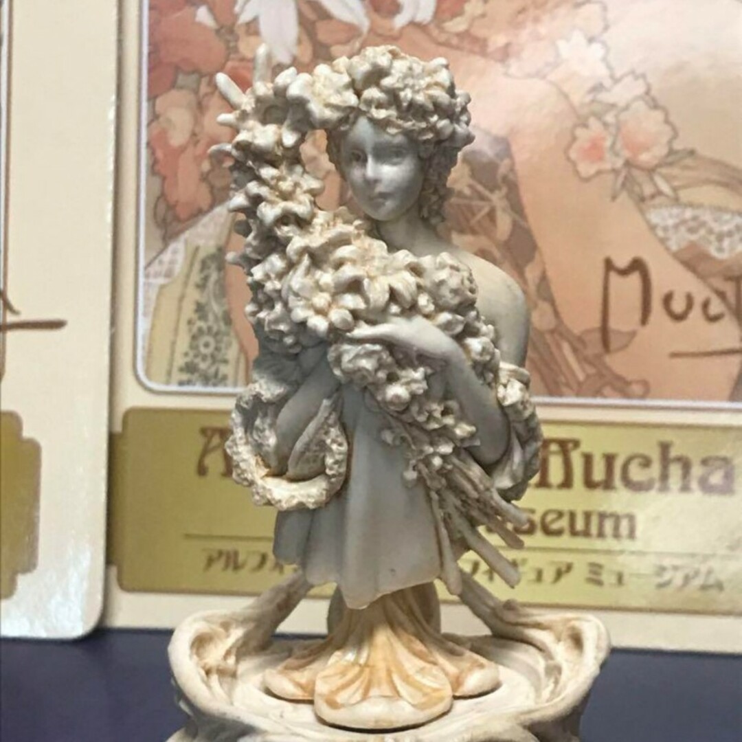 海洋堂 - 海洋堂 アルフォンス・ミュシャ フィギュアミュージアム 9種