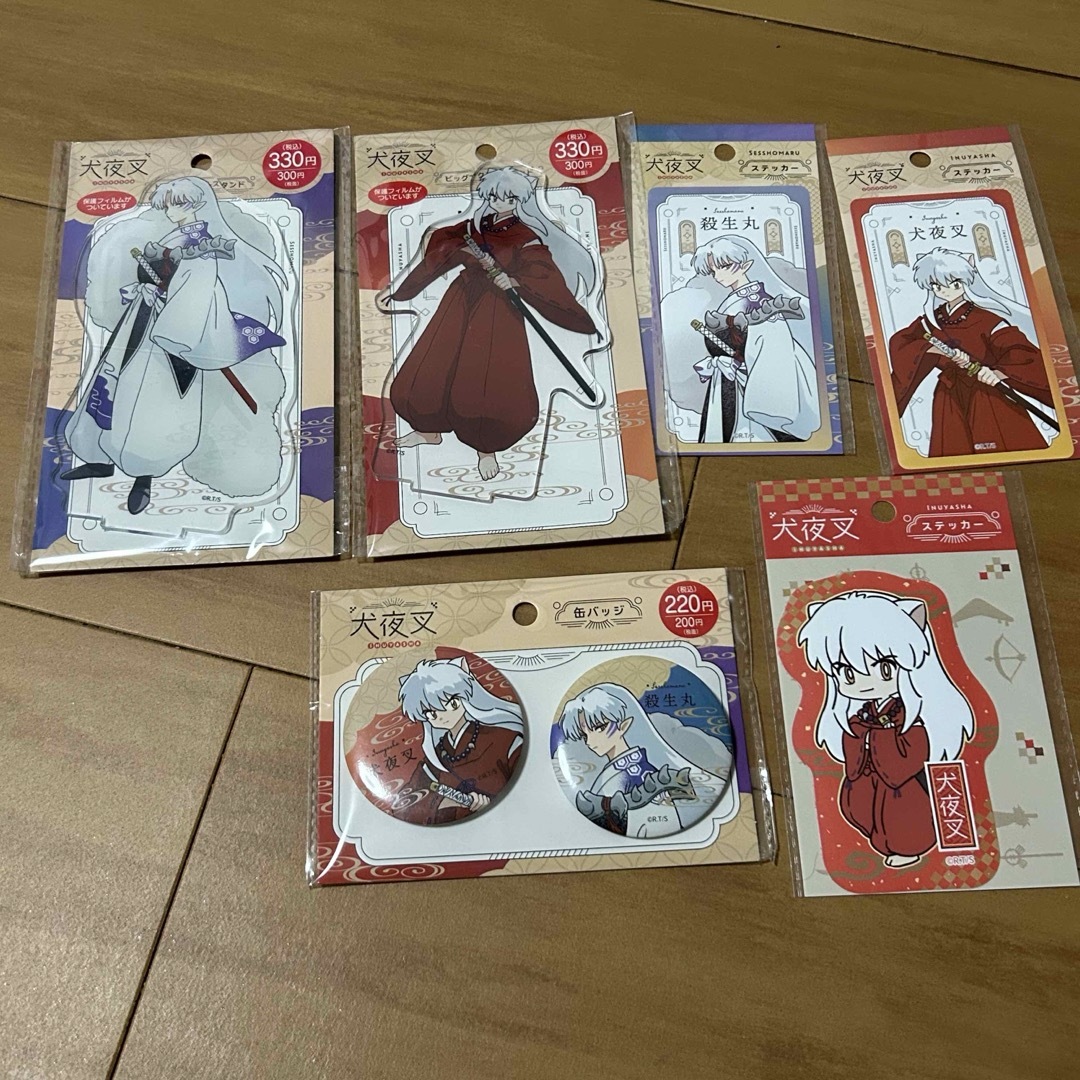 Seria - 【新品、未使用】 犬夜叉 アクスタ 缶バッチ ステッカー