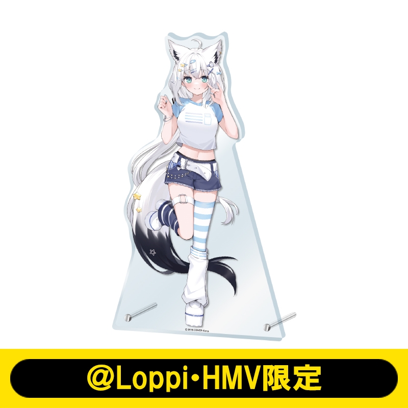 ビッグアクリルスタンド（白上フブキ/ギャル風衣装）【＠Loppi・HMV