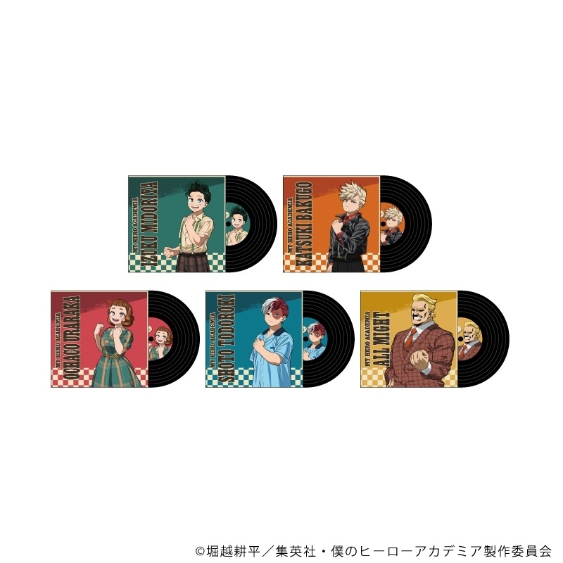 トレーディング レコード風コースター（全5種のうちランダム1種） : 僕