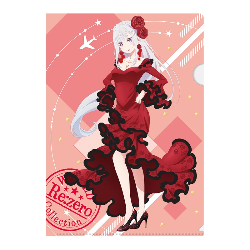 クリアファイル (3枚1セット)/ Re：ゼロから始める異世界生活【Loppi