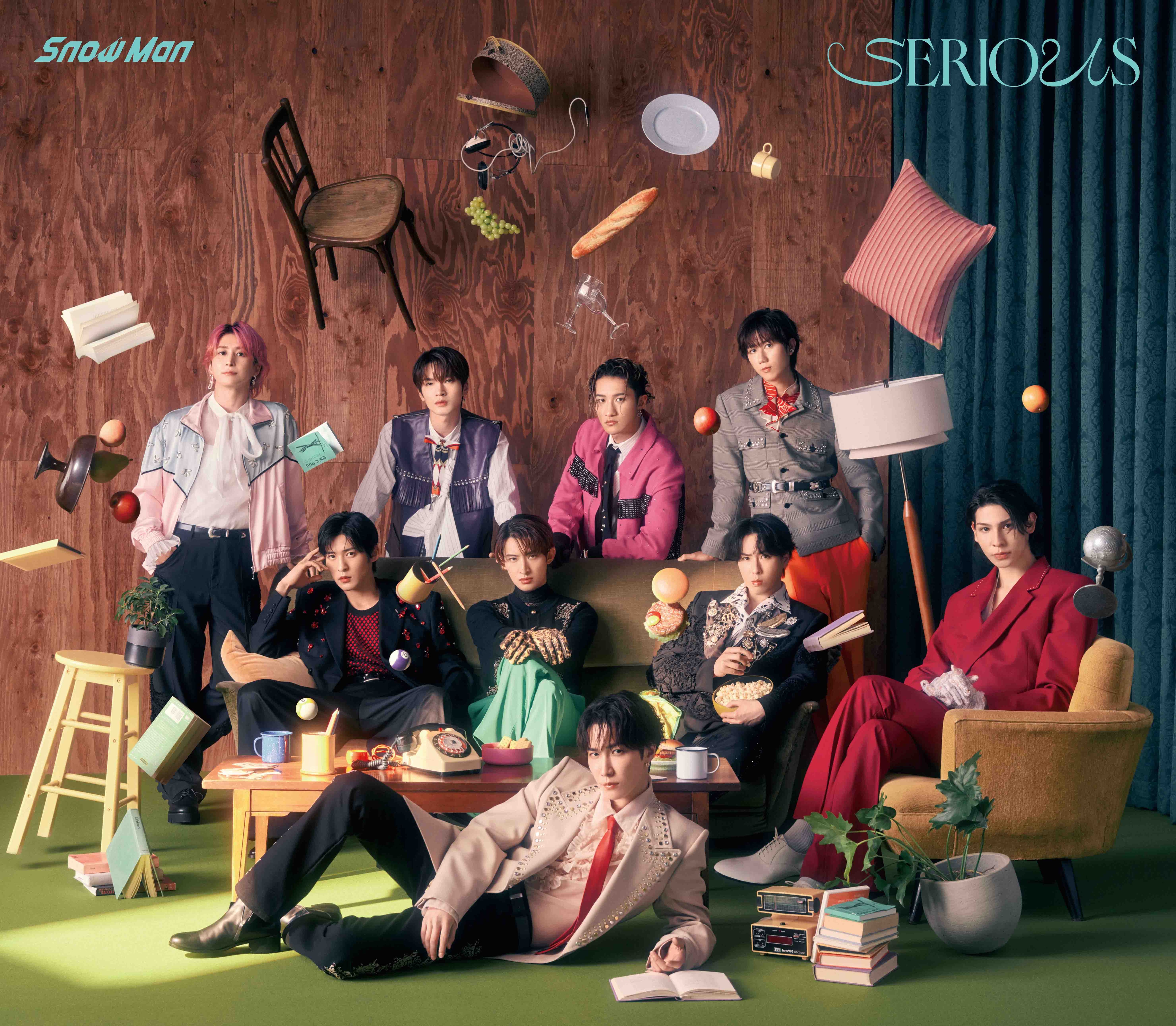 12th Single「SERIOUS」 - DISCOGRAPHY | Snow Man｜MENT RECORDING