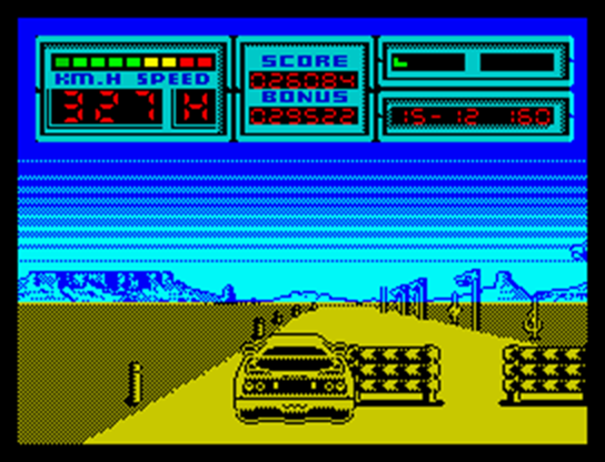 Crazy Cars 2+ [ZX Spectrum] by thealfest