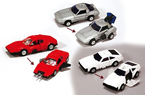 ダイアクロン ダブルチェンジャー 3体セット NO.1 3 (サバンナRX-7