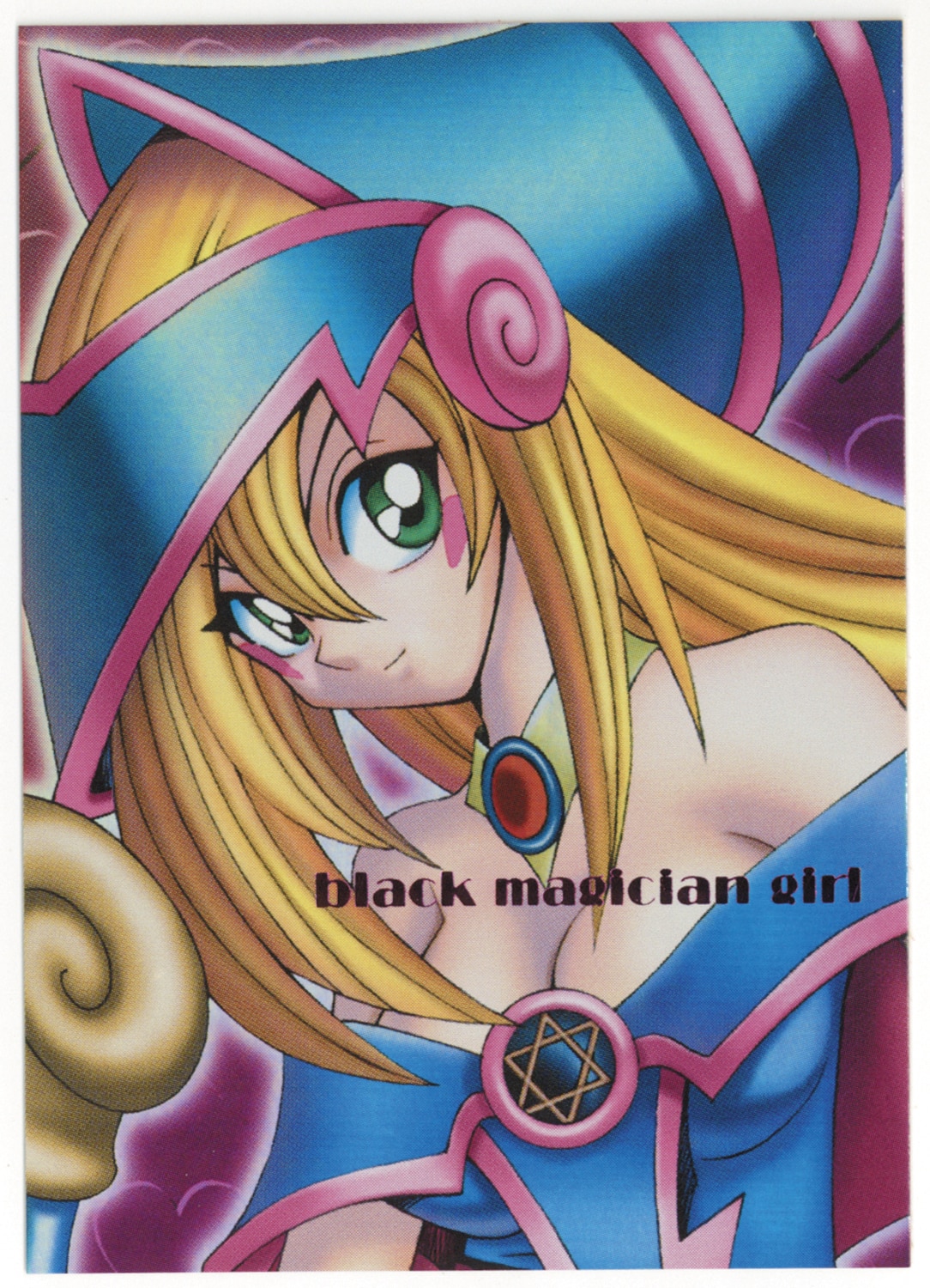 6531］ 遊戯王カード ブラック・マジシャンガール（3種）ピンク文字揃い