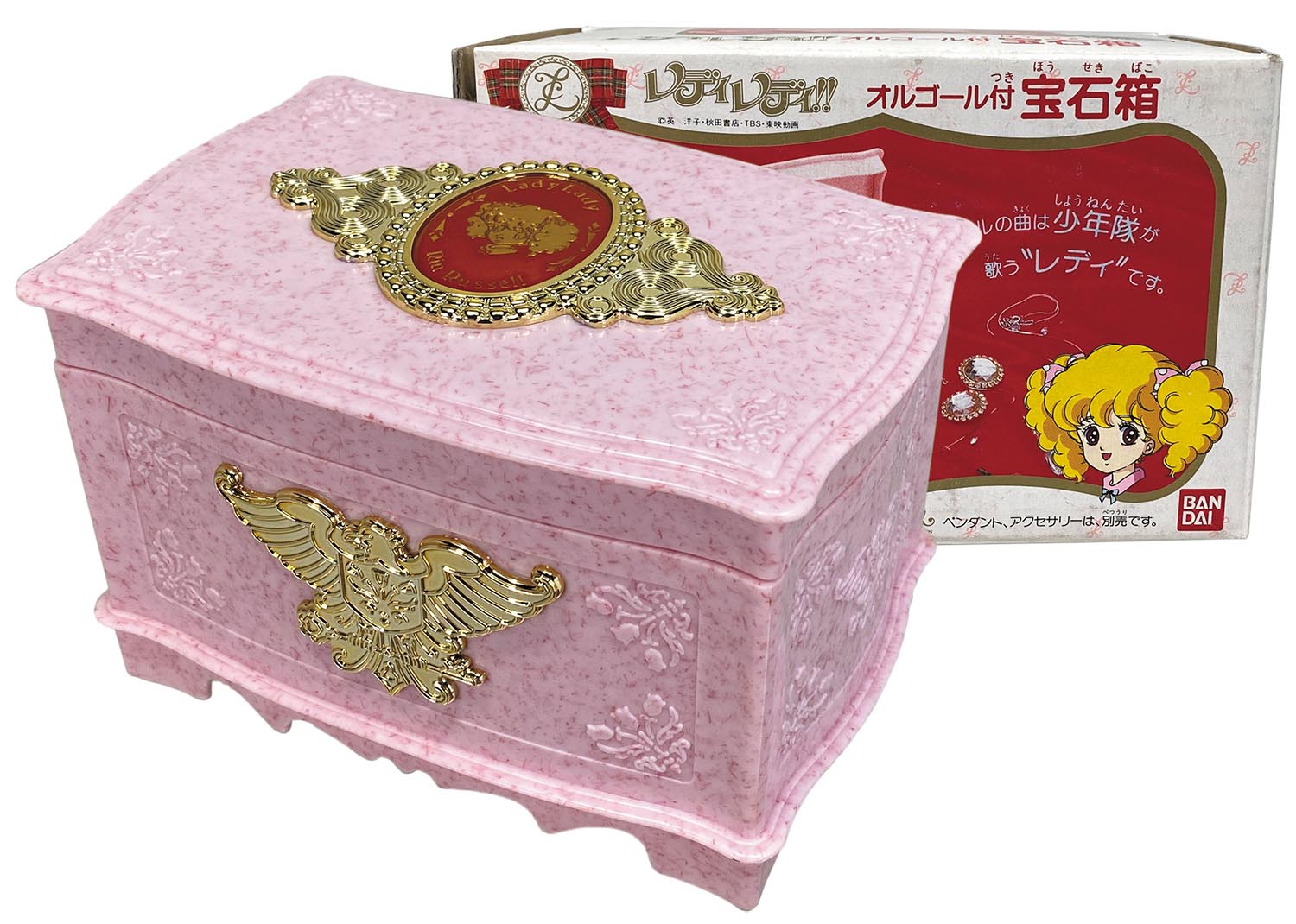 ﾊﾞﾝﾀﾞｲ ﾚﾃﾞｨﾚﾃﾞｨ!! ｵﾙｺﾞｰﾙ付宝石箱