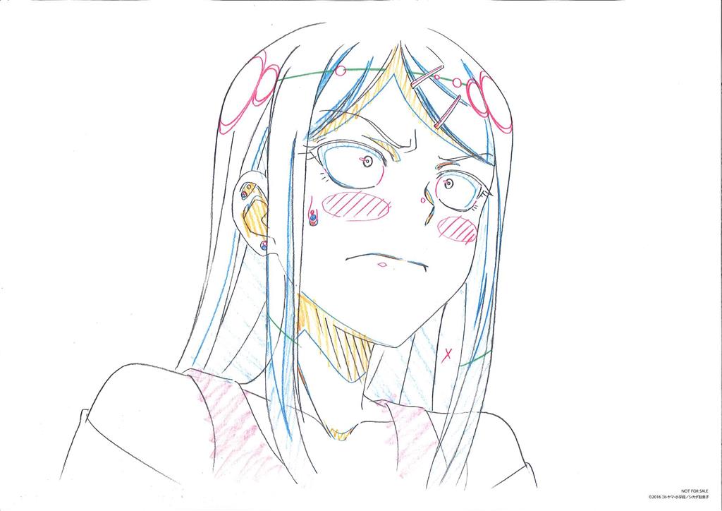 だがしかし ほたるとサヤの選りすぐり複製原画5点セット+生動画1枚