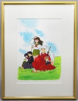 松本零士 シルクスクリーン「銀河鉄道999 時の波紋」