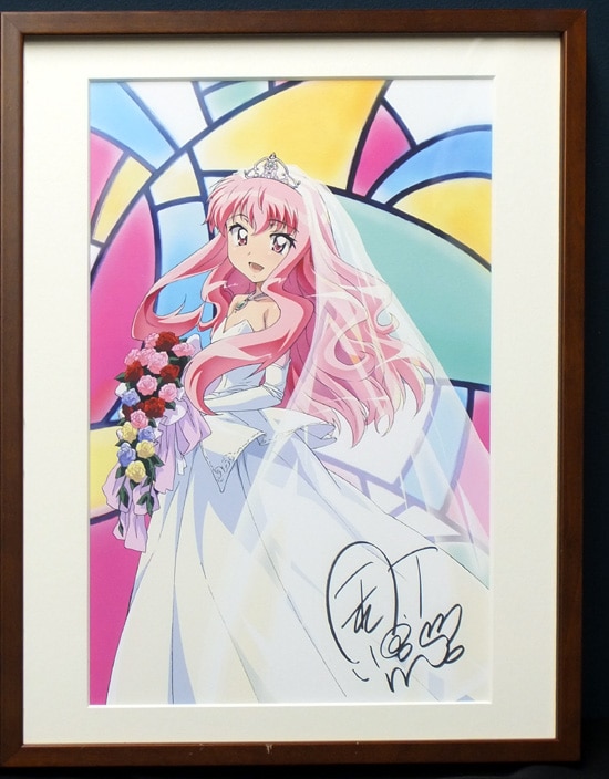 釘宮理恵 直筆サイン入りカラー複製イラスト「ゼロの使い魔双月の騎士」