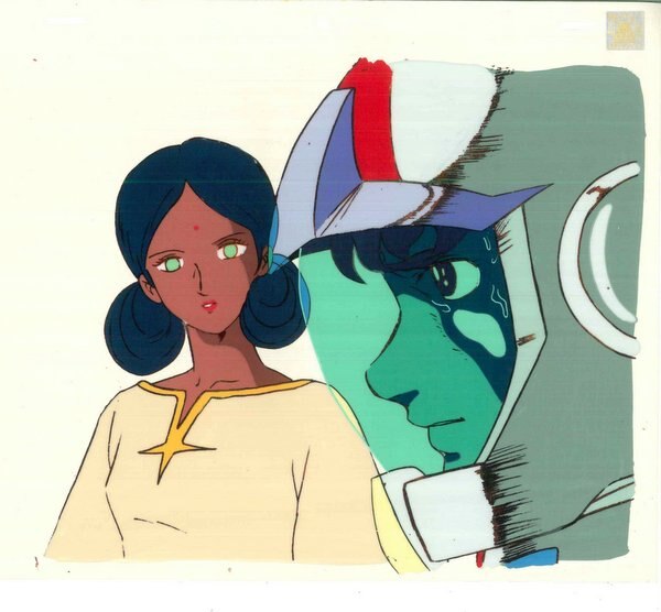 機動戦士ガンダム アムロ/ララァ 複製セル画