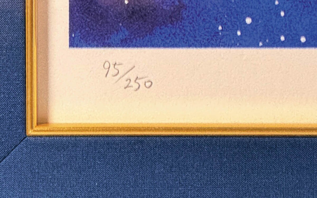 3026] 松本零士 シルクスクリーン「銀河鉄道999 ～時の輪の旅へ～」