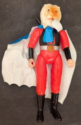 激レア 無版権 レッドマン パチ ソフビ ブルマァク マルサン ベア