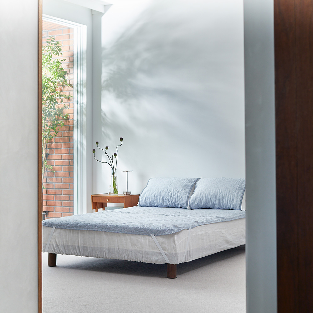 日本製 麻100%敷きパッド「涼夏（SUZUCA）」 – 和雲