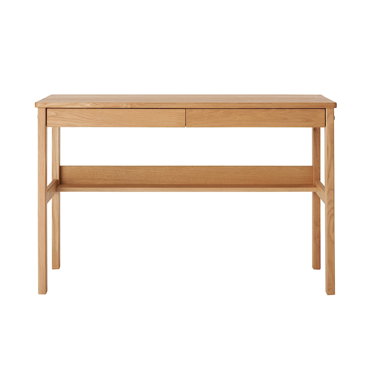 無印良品 オーク無垢材デスク（引出・足元棚付） - 通販 | 家具と
