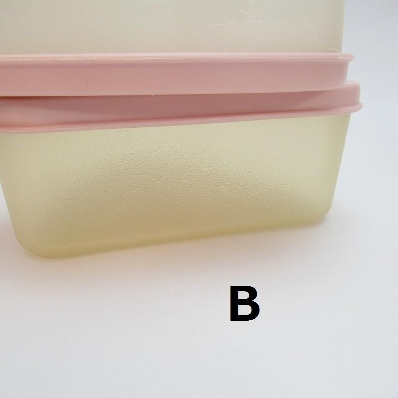 ビンテージ・Tupperware・タッパウェア・パステルピンク蓋・パイ