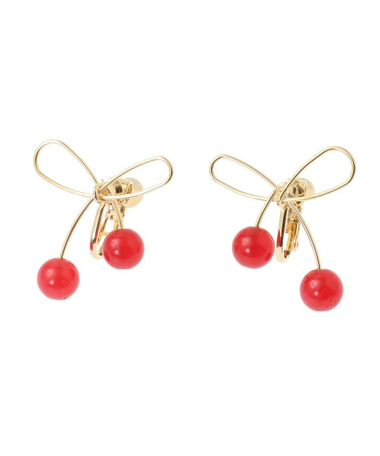 チェリーイヤリング/Maison de FLEUR（メゾン ド フルール）の